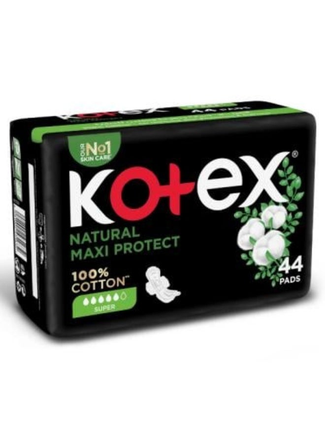 Natural Maxi Thick Protect 44 Pieces
